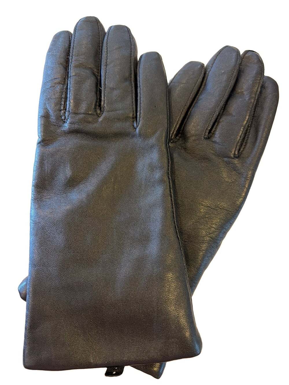 Apt. 9® Black Leather Gloves Women's Size- Medium